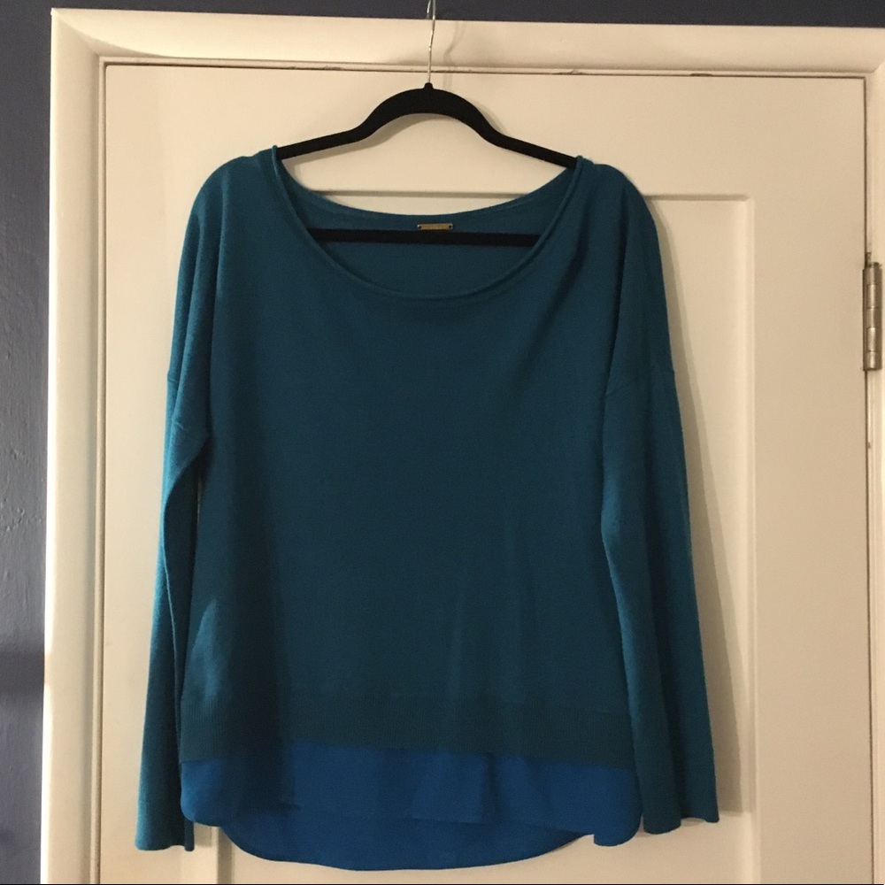 Rebecca Minkoff Blue Cashmere/Silk Sweater